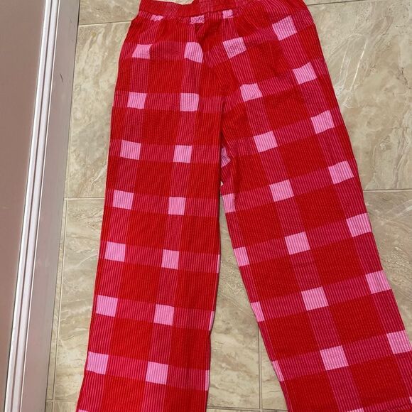 NWT Anthropologie Poridge  Preppy Plaid pants size M - Picture 5 of 12